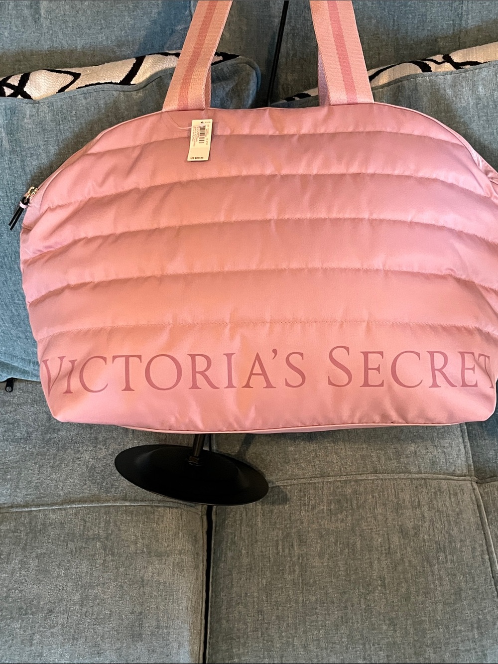 Victoria's Secret Pink Quilted Travel Tote